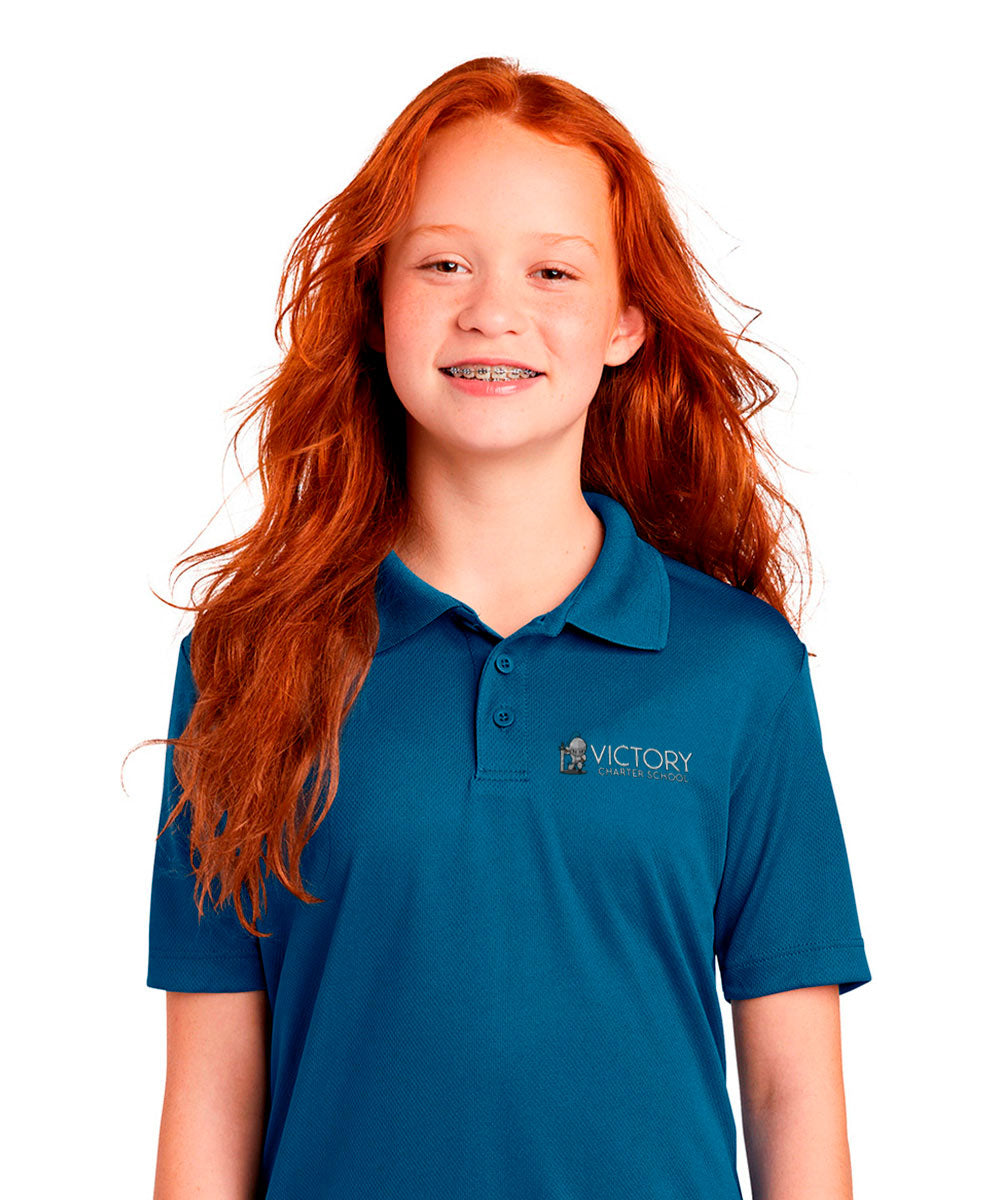 Youth Sizes - Elementary School Polo - Victory Charter School K5